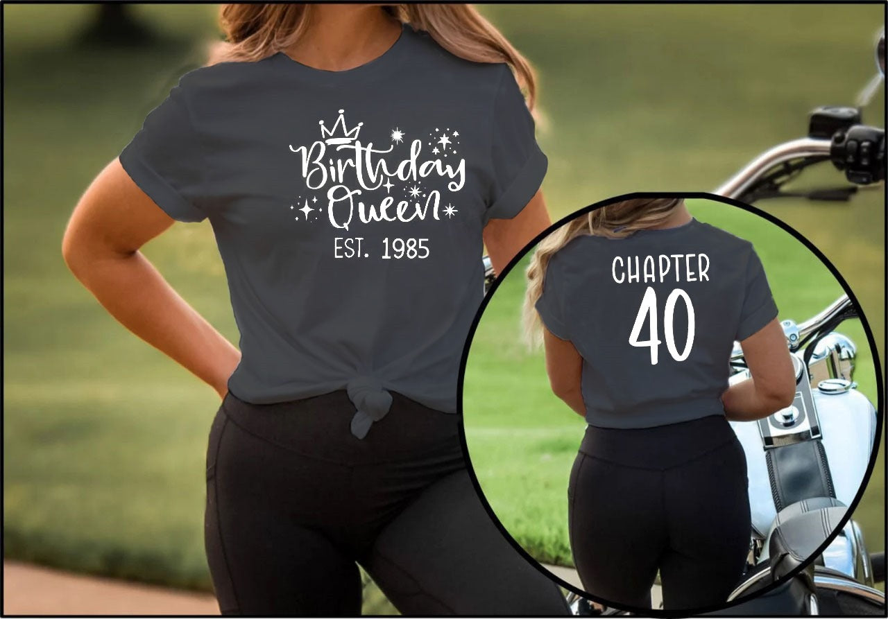 Birthday Queen Est 1985 Shirt