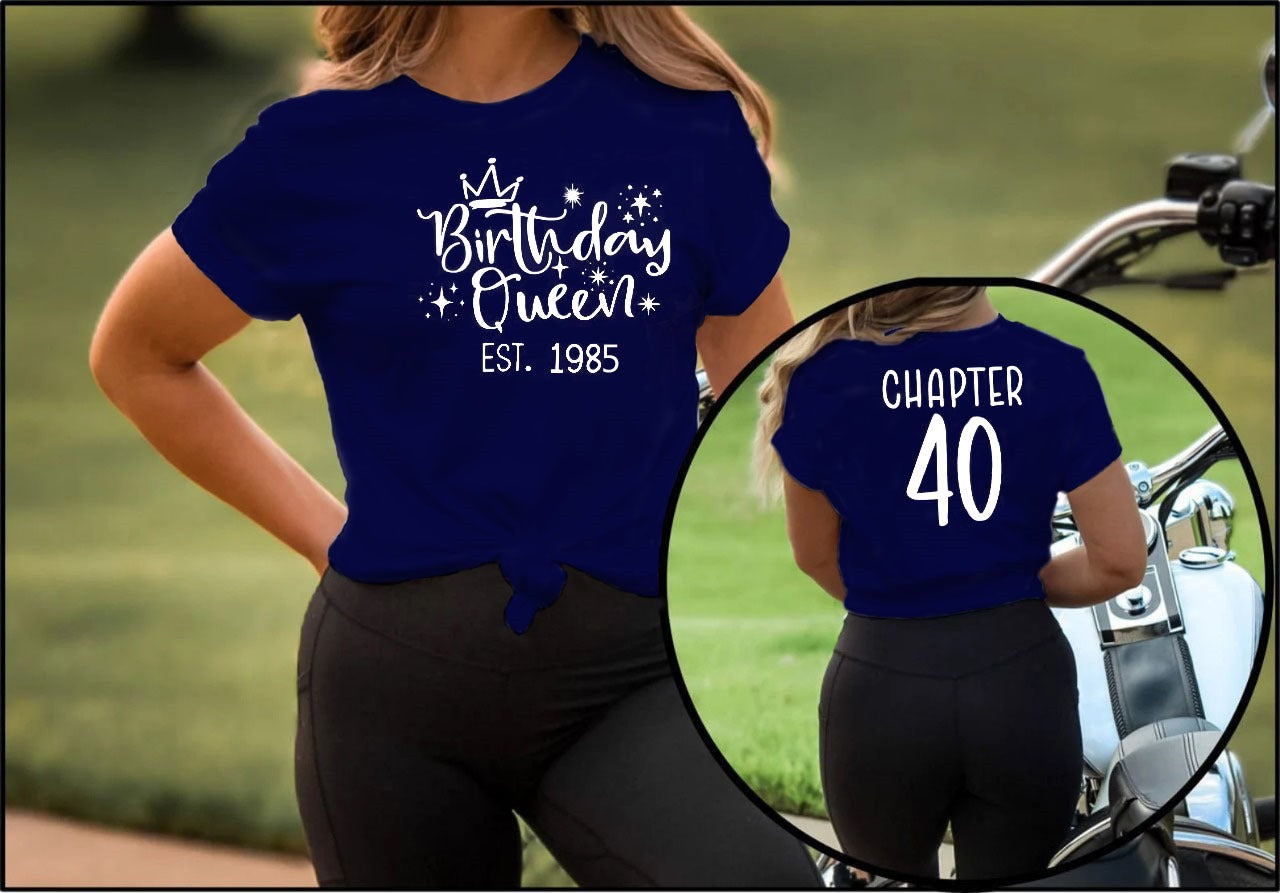 Birthday Queen Est 1985 Shirt