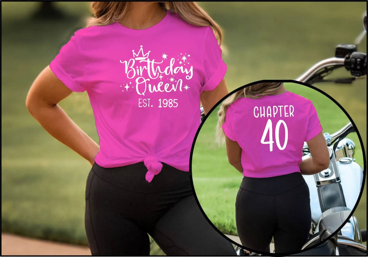 Birthday Queen Est 1985 Shirt
