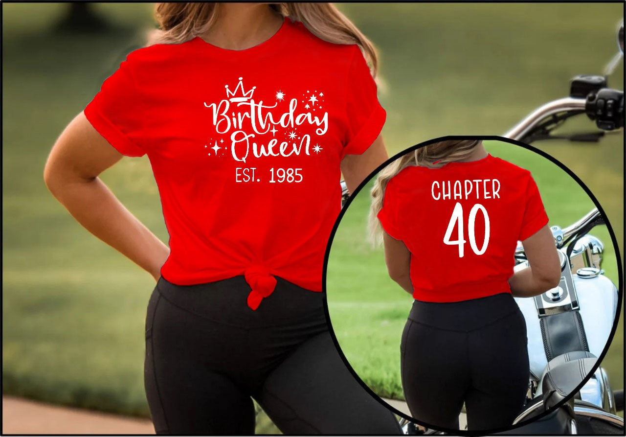 Birthday Queen Est 1985 Shirt