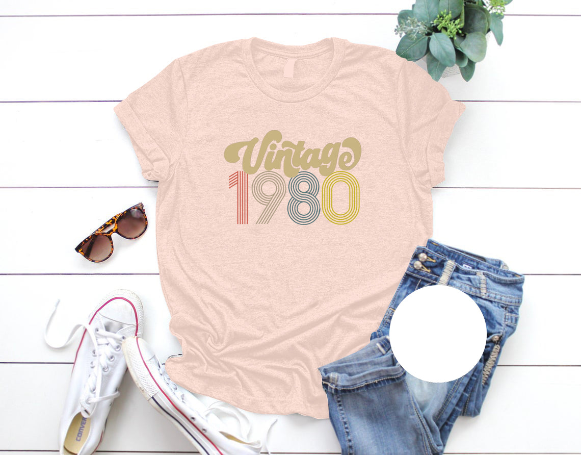 45th Birthday Shirt 1980